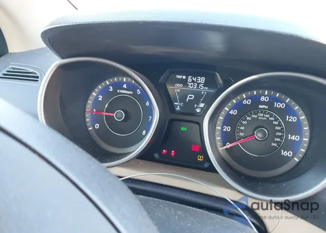 2013 Hyundai Elantra Gls из США, поврежденный, VIN KMHDH4AE3DU889771